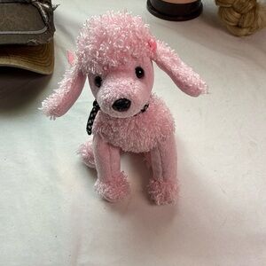 Ty Beanie babies Brigitte Adorable Pink Plush Dog Toy